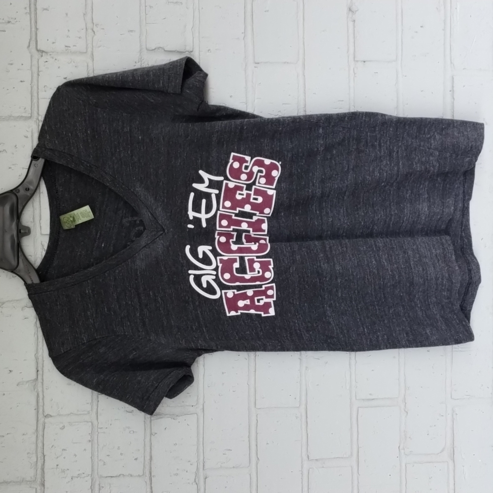Gig Em Aggies T-Shirt Size S